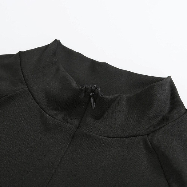 Seamless Black Yoga Set Women Gym Clothes Fashion Long Sleeve Zipper