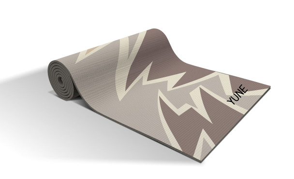 Yoga Mat | 6mm Thick | Grey | Non-Slip | Eco Friendly | Yune Yoga |