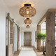 Boho Woven Hemp Ceiling Light Coastal Rustic Elegance