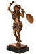 Kim Taylor Reece Bronze Statue Pahoe - Wahine Canoe Paddler