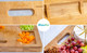 Extra Large Bamboo Cutting Board - 17x12.5 inch Wood Cutting Board
