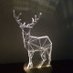 Transparent Fawn LED light