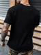 Men's T-shirt, Rock Print T-shirt, Summer Spring And Autumn Casual
