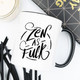 Coffee Mug, Zen As F#ck, Funny Coffee Mug with