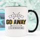 Funny Coffee Mug, Please Go Away I'm Introverting,