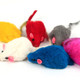 10 PCS PLUSH MOUSE CAT TOYS (Random Color)