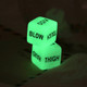 1 Pair Love Dice Glow in Dark Funny Sex Dice Toy
