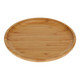Bamboo Round Plate 9" inch |For Appetizers / Barbecue / Steak
