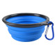 COLLAPSIBLE SILICONE TRAVEL PET BOWL
