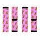 Tiger Fun Novelty Socks Pink