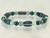 Magnetic Bracelet with triple strength magnetic Hematite, Aventurine & Moss Quartz