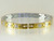 Magnetic bracelet Greek Key SG stainless steel with 15-5200 Gauss magnets in a 7 3/8" length. It has a magnetic therapy pull strength of 950 grams.