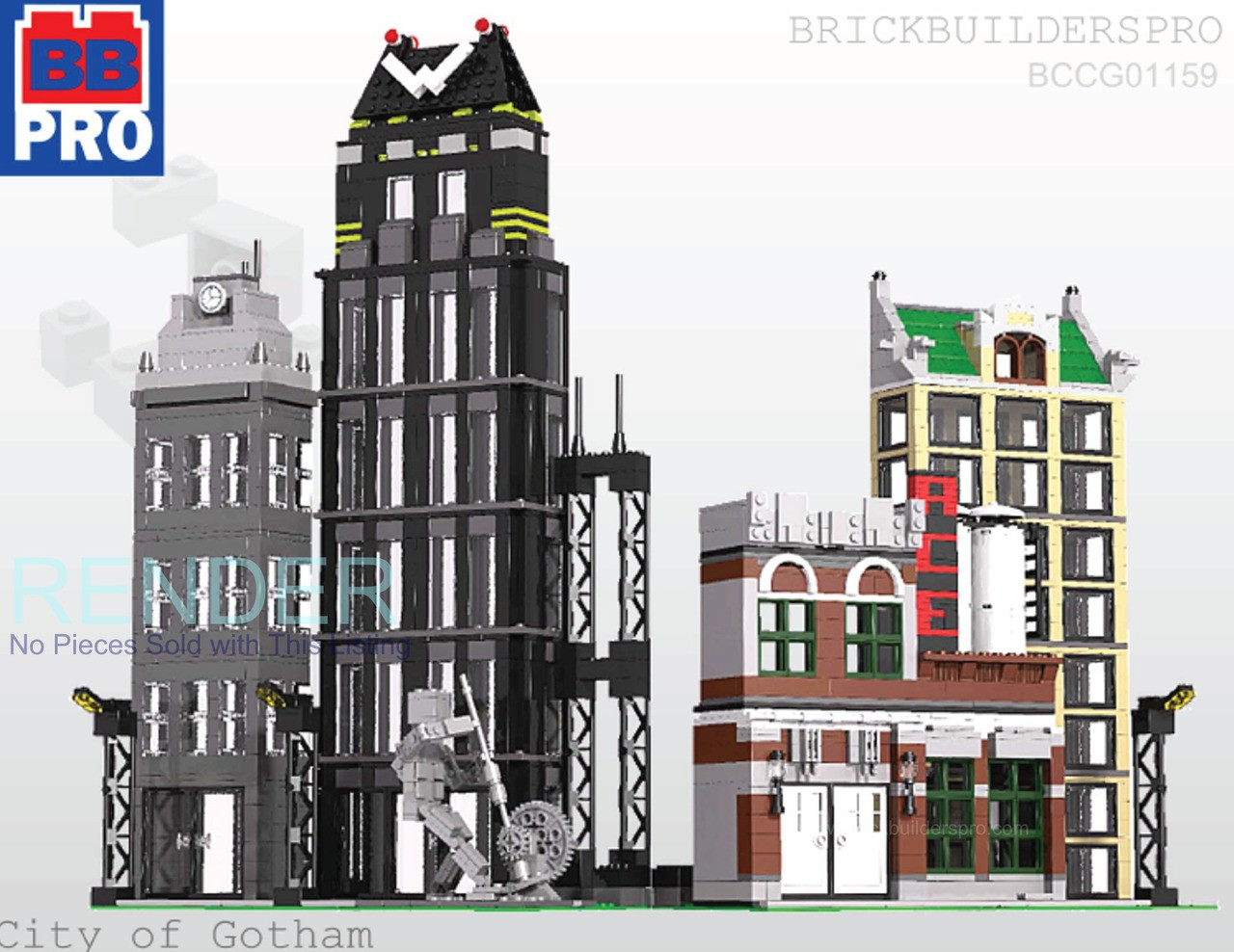gotham city lego