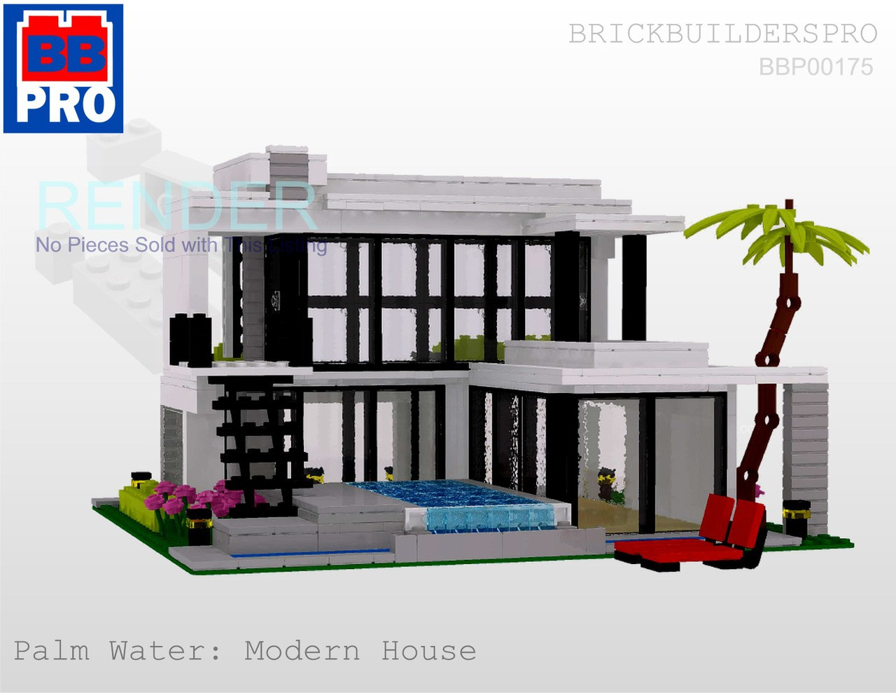 lego modern house