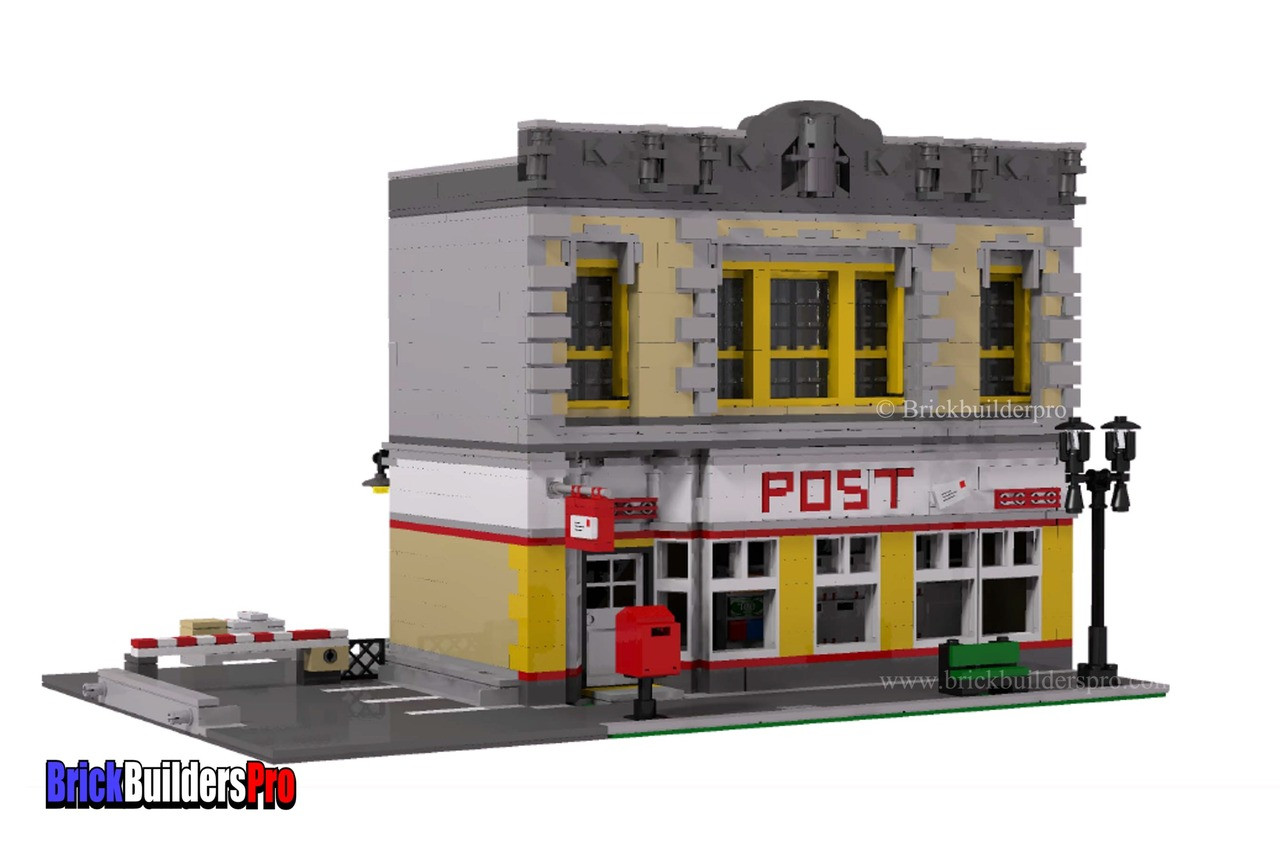 Post Office Main Street Depot PDF Instructions Brickbuilderspro Store