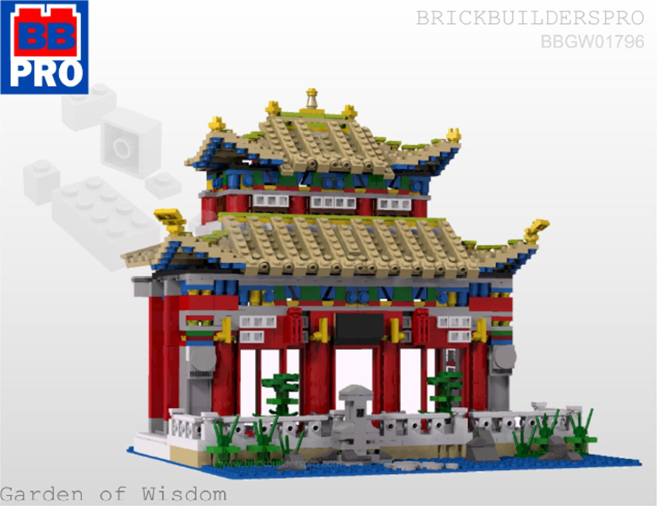 lego chinese temple