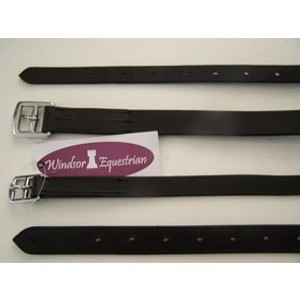 Windsor Leather Childs Stirrup Leathers Black/Brown Windsor Leather Childs Stirrup Leathers Black/Brown