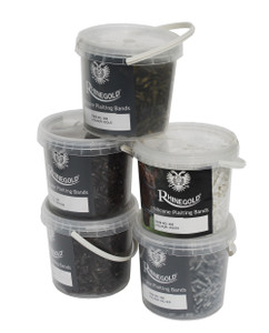 Rhinegold Grooming Silicone Plaiting Bands Tub Rhinegold Grooming Silicone Plaiting Bands Tub
