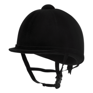 Charles Owen Young Rider Velvet ASTM Riding Hat Charles Owen Young Rider Velvet ASTM Riding Hat