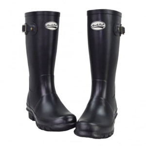 Rockfish Kids Mini Me Wellies Black Matt Rockfish Kids Mini Me Wellies Black Matt