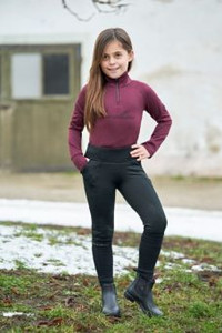 Covalliero Childs Active Burgundy Top Jumper (Normal Cuff) Covalliero Childs Active Burgundy Top Jumper (Normal Cuff)