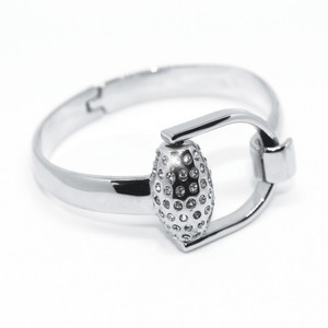 Equetech Diamonte Snaffle Bangle Bracelet Equetech Diamonte Snaffle Bangle Bracelet