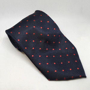 Equetech Polka Dot Show Tie Navy/Red Equetech Polka Dot Show Tie Navy/Red