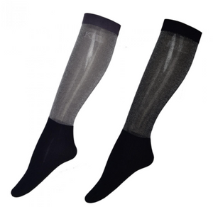 Kingsland Taylin Glitter Show Socks 2pk Kingsland Taylin Glitter Show Socks 2pk