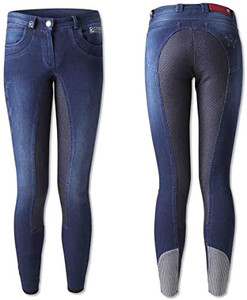 Cavallo Caja Cava Grip Denim Breeches Cavallo Caja Cava Grip Denim Breeches