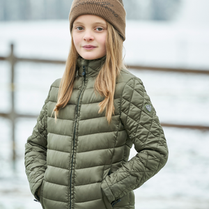 Covalliero Childs Quilted Jacket Cappuccino Covalliero Childs Quilted Jacket Cappuccino