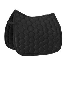 Eskadron Reflexx Glitter Mesh Dressage Saddle Cloth Black/Clear Glitter Eskadron Reflexx Glitter Mesh Dressage Saddle Cloth Black/Clear Glitter