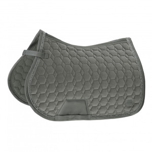 Eskadron Reflexx Velvet Crystal GP Saddle Cloth Grey