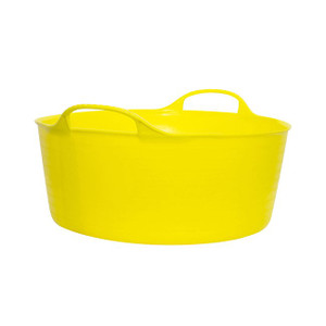 Red Gorilla Small Shallow Tub Bucket 15L Yellow Red Gorilla Small Shallow Tub Bucket 15L Yellow