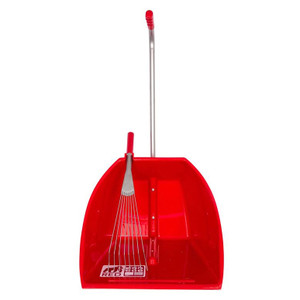 Red Gorilla Big Tidee & Short Metal Rake Set Red Red Gorilla Big Tidee & Short Metal Rake Set Red