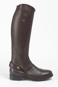Brogini Stretch Mini Childs Chaps Brown Brogini Stretch Mini Childs Chaps Brown