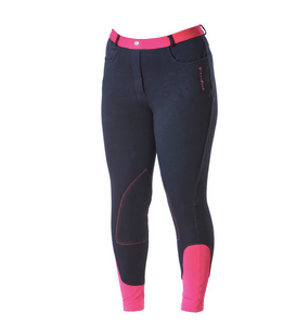 Firefoot Farsley Childs Breeches Black/Pink Firefoot Farsley Childs Breeches Black/Pink