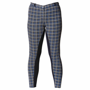 Firefoot Farsley Checked Breeches Navy Blue Firefoot Farsley Checked Breeches Navy Blue