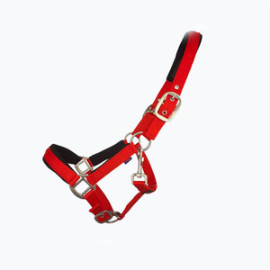 Apollo Air Cushion Headcollar Red Apollo Air Cushion Headcollar Red
