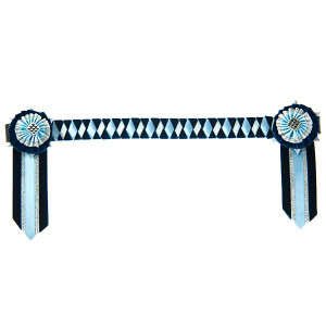 Showquest Ludlow Browband Blue