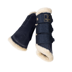 Eskadron Heritage Glitter Mesh Tendon Boots Navy Eskadron Heritage Glitter Mesh Tendon Boots Navy