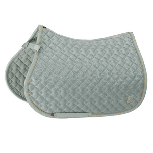 Eskadron Heritage Glitter Mesh Saddle Cloth GP Sea Salt Eskadron Heritage Glitter Mesh Saddle Cloth GP Sea Salt