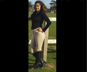Rhinegold Essential Jodphurs Beige  Rhinegold Essential Jodphurs Beige