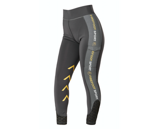 Firefoot Ripon Sport Childs Riding Breeches Charcoal/Mustard