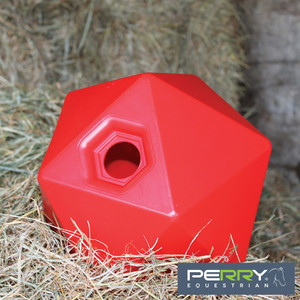 Perry Equi-Feeder Moulded Feed Ball Red Perry Equi-Feeder Moulded Feed Ball Red