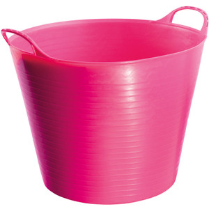Perry Flexi-Fill Flexible Tub Bucket 28L Pink Perry Flexi-Fill Flexible Tub Bucket 28L Pink