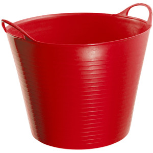 Perry Flexi-Fill Flexible Tub Bucket 28L Red Perry Flexi-Fill Flexible Tub Bucket 28L Red