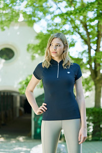 Covalliero Polo Shirt Top Navy Covalliero Polo Shirt Top Navy