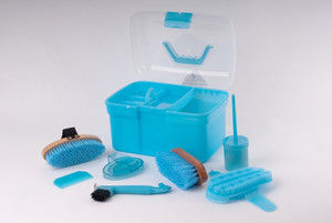Harlequinn Complete Grooming Box Teal Harlequinn Complete Grooming Box Teal
