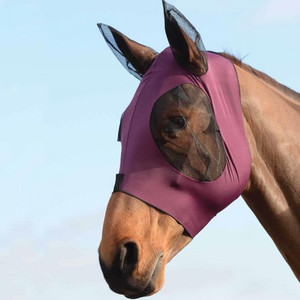 Weatherbeeta Stretch Bug Eye Saver With Ears Purple Weatherbeeta Stretch Bug Eye Saver With Ears Purple