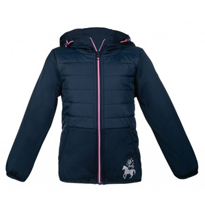 HKM Funny Horses Childs Quilted Softshell Jacket HKM Funny Horses Childs Quilted Softshell Jacket
